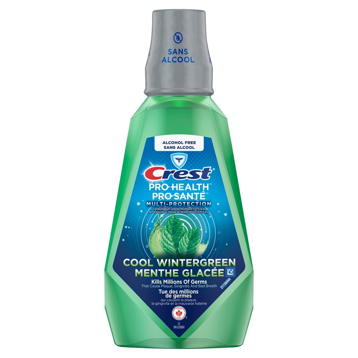 Enjuague Bucal Pro-Salud Multiprotección Menta Glacial 1 L Crest