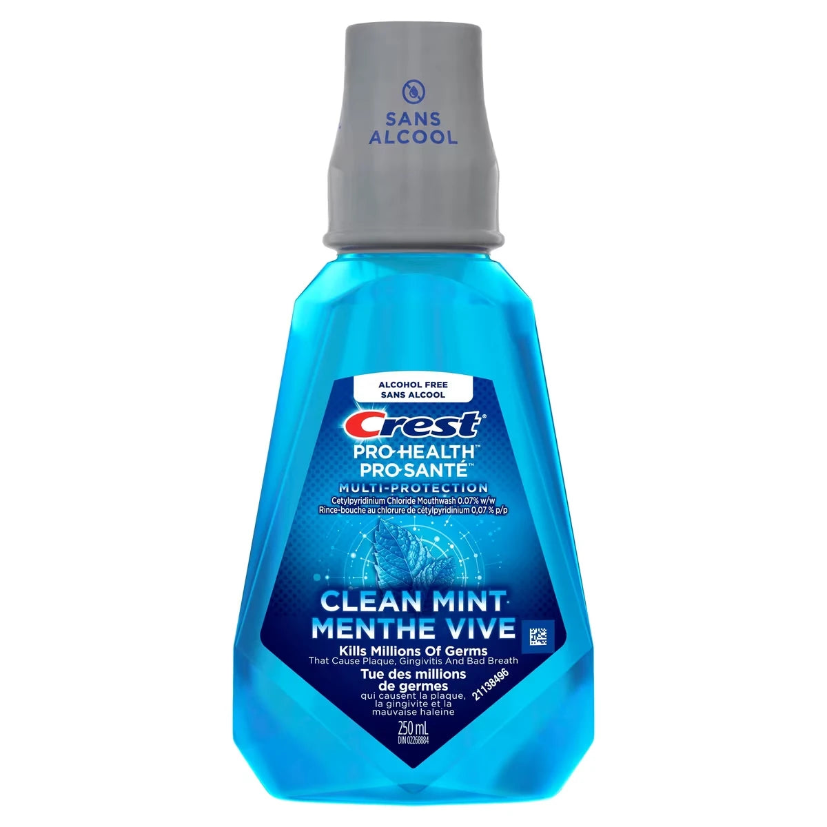 Enjuague Bucal Pro-Salud Multi-Protección Menta Intensa 1 L Crest