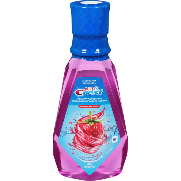 Enjuague Bucal Anticaries con Flúor para Niños 500 ml Crest
