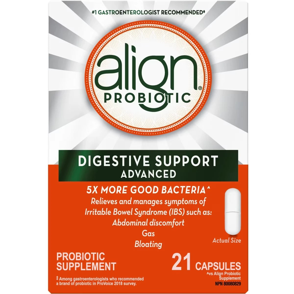 Suplemento Probiótico Avanzado Align