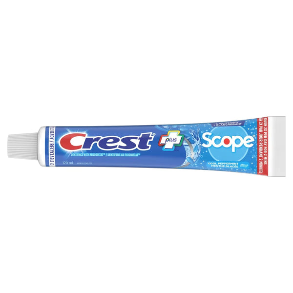 Pasta Dental Complete Blanqueador con Scope Menta Glacial 120 ml Crest