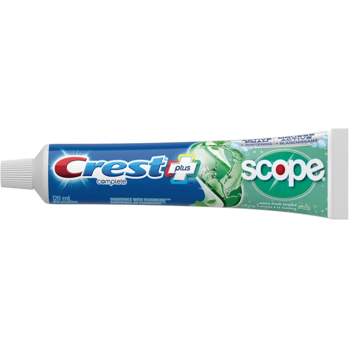 Pasta Dental Complete Blanqueador con Scope Menta 120 ml Crest