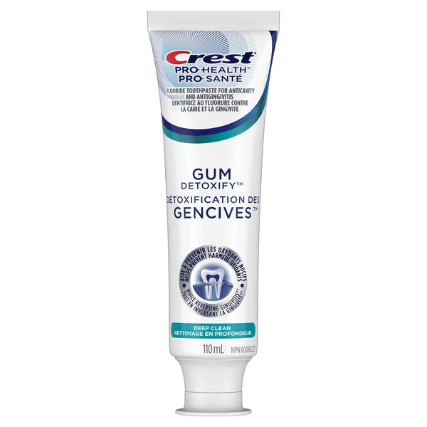 Pasta Dental Gum Detoxify Limpieza Profunda 110 ml Crest