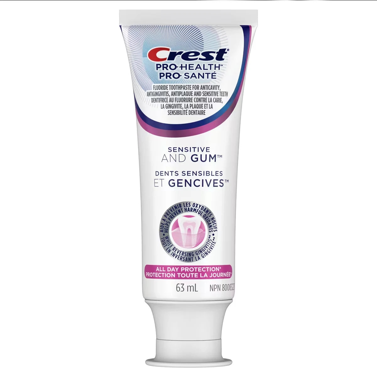 Pasta Dental Gum Detoxify Limpieza Profunda 110 ml Crest