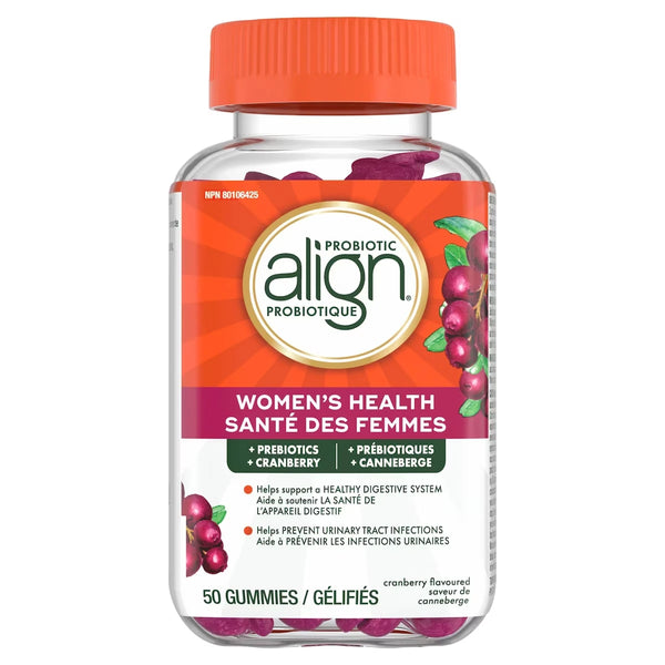 Gomitas Prebióticas y Probióticas para Mujer Align