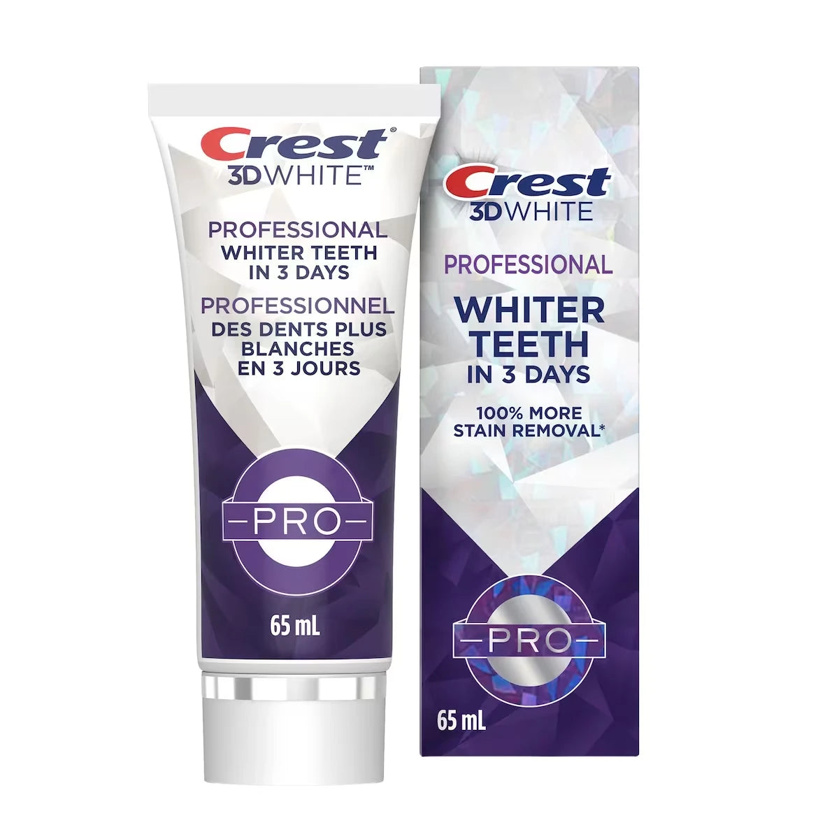Pasta de Dientes 3D White Protección del Esmalte 65 ml Crest