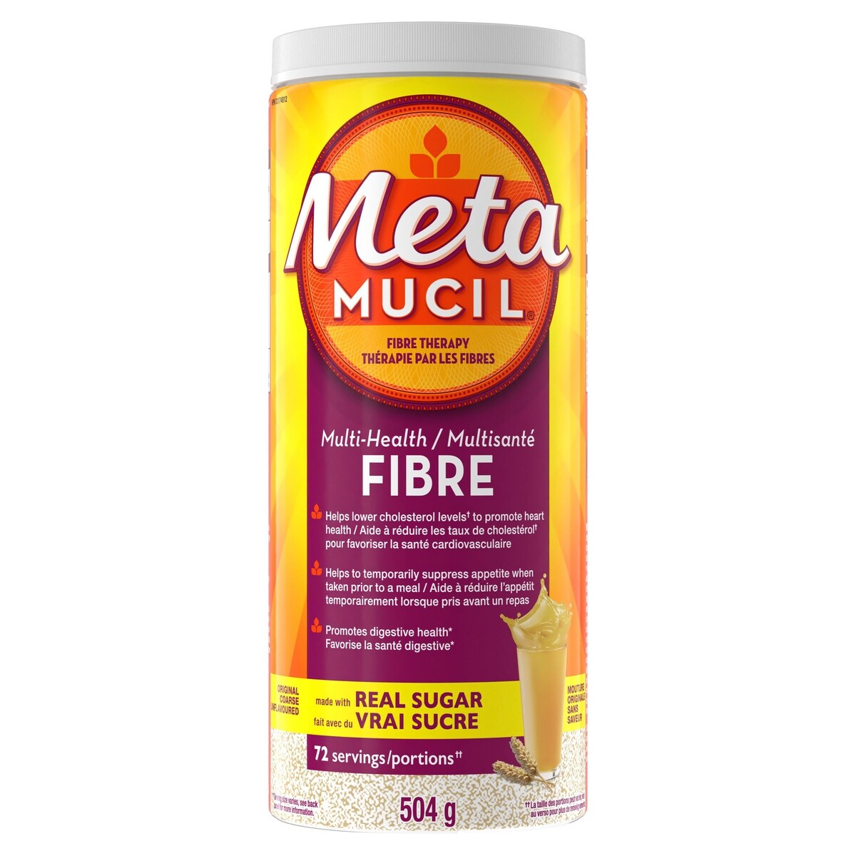 Fibra en Polvo MultiSalud 3 en 1 Original 283 g Metamucil
