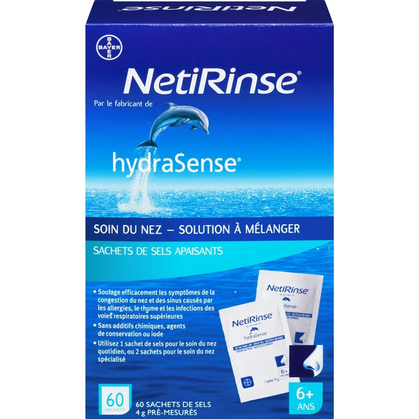 Sobres de Sales Calmantes Hydrasense Netirinse