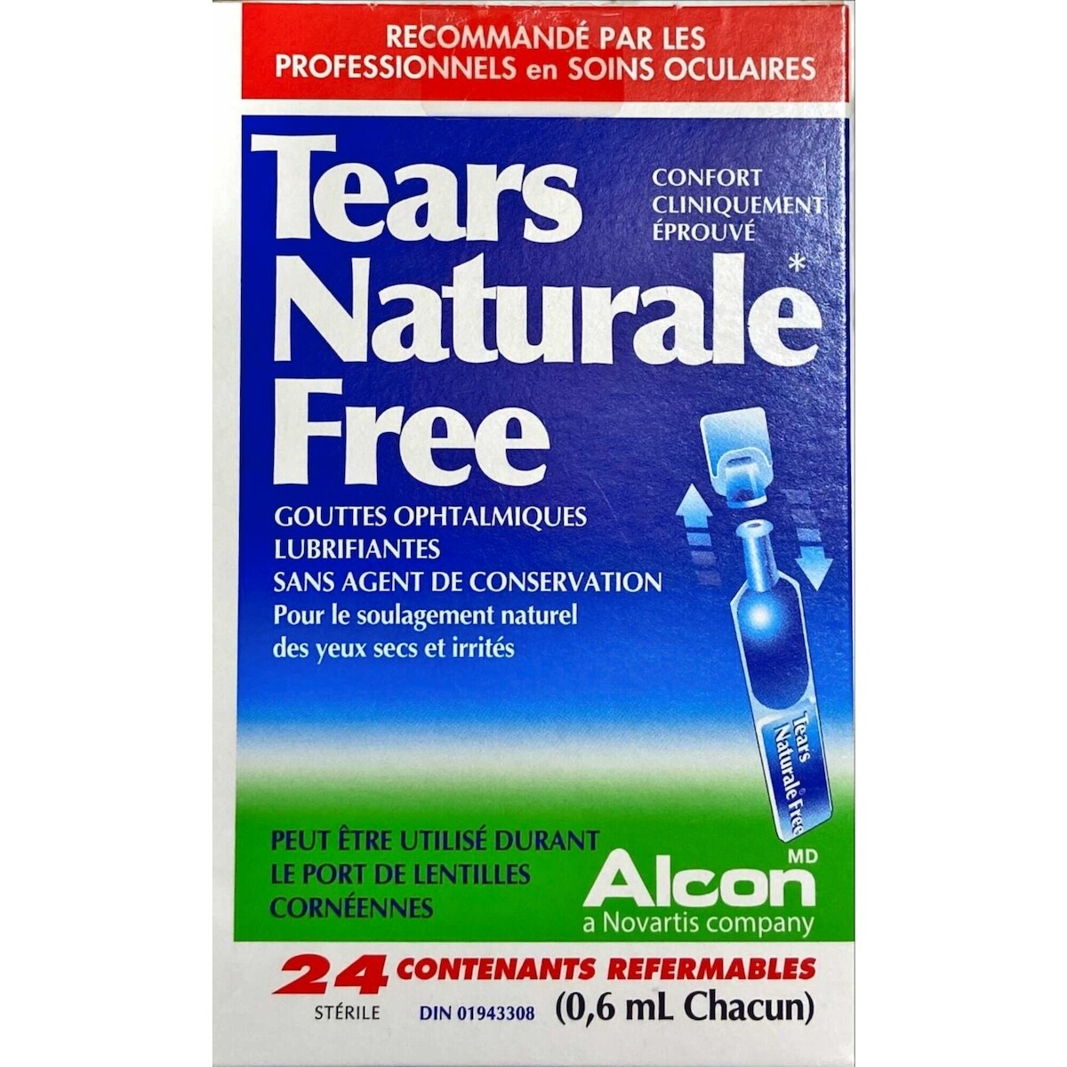 Gotas Oftálmicas Lubricantes sin Conservantes Tears Naturale