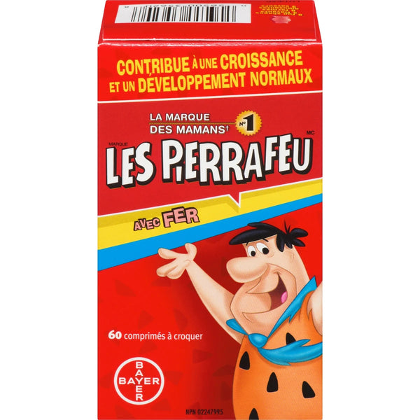 Multivitamínico Masticable Niños con Hierro Flintstones