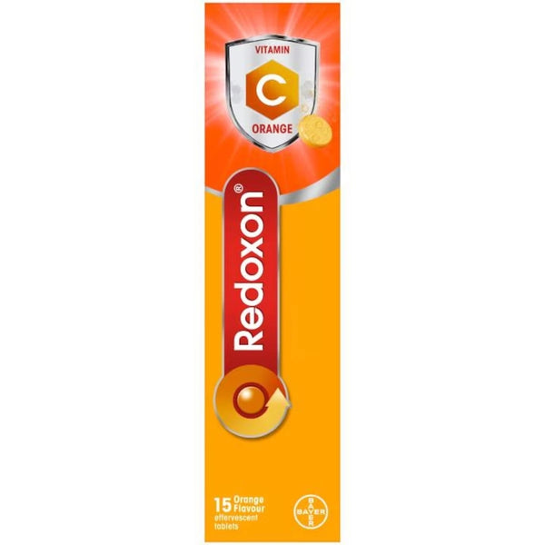 Vitaminas Comprimidos de Vitamina C Efervescentes Sabor Naranja Redoxon