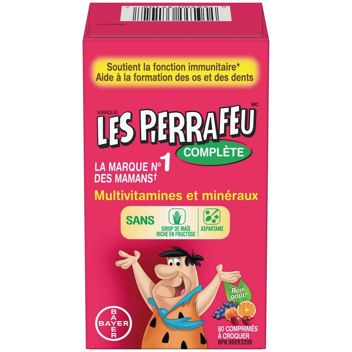Multivitamínico y Minerales Masticable para Niños Flintstones