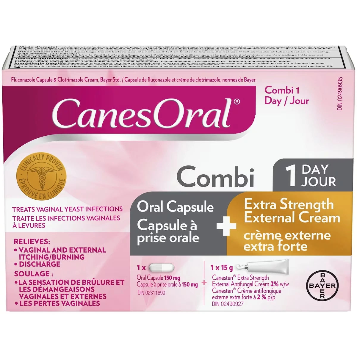 Tratamiento Combi Cápsula y Crema Externa Extra Fuerte Canesoral
