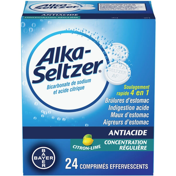 Antiácido Efervescente en Comprimidos Alka Seltzer