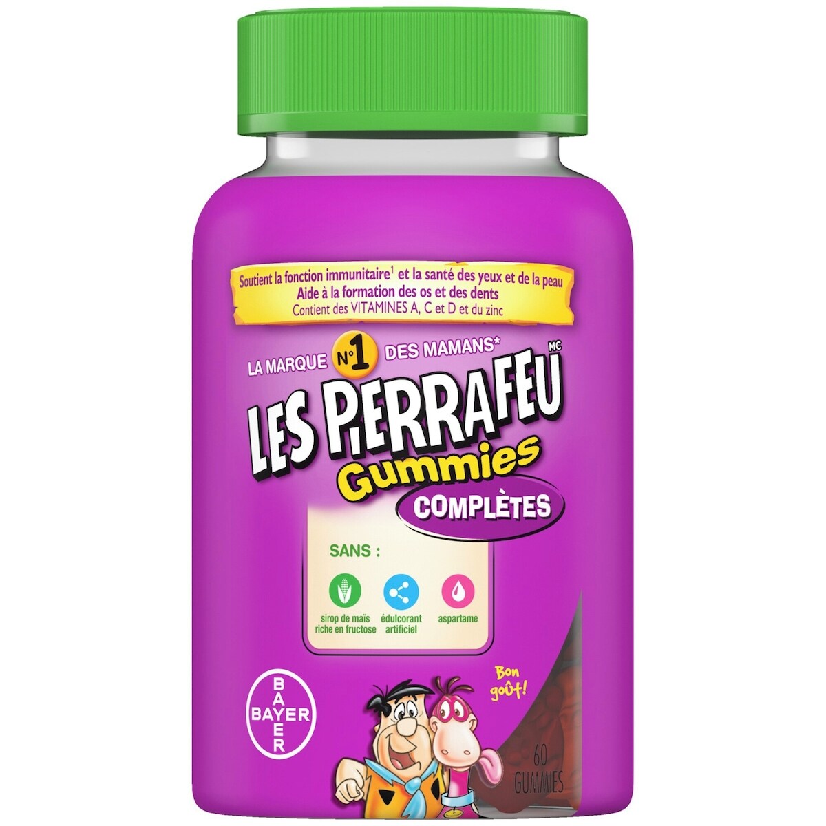 Multivitamínico Completo para Niños 60 Gomitas Flintstones
