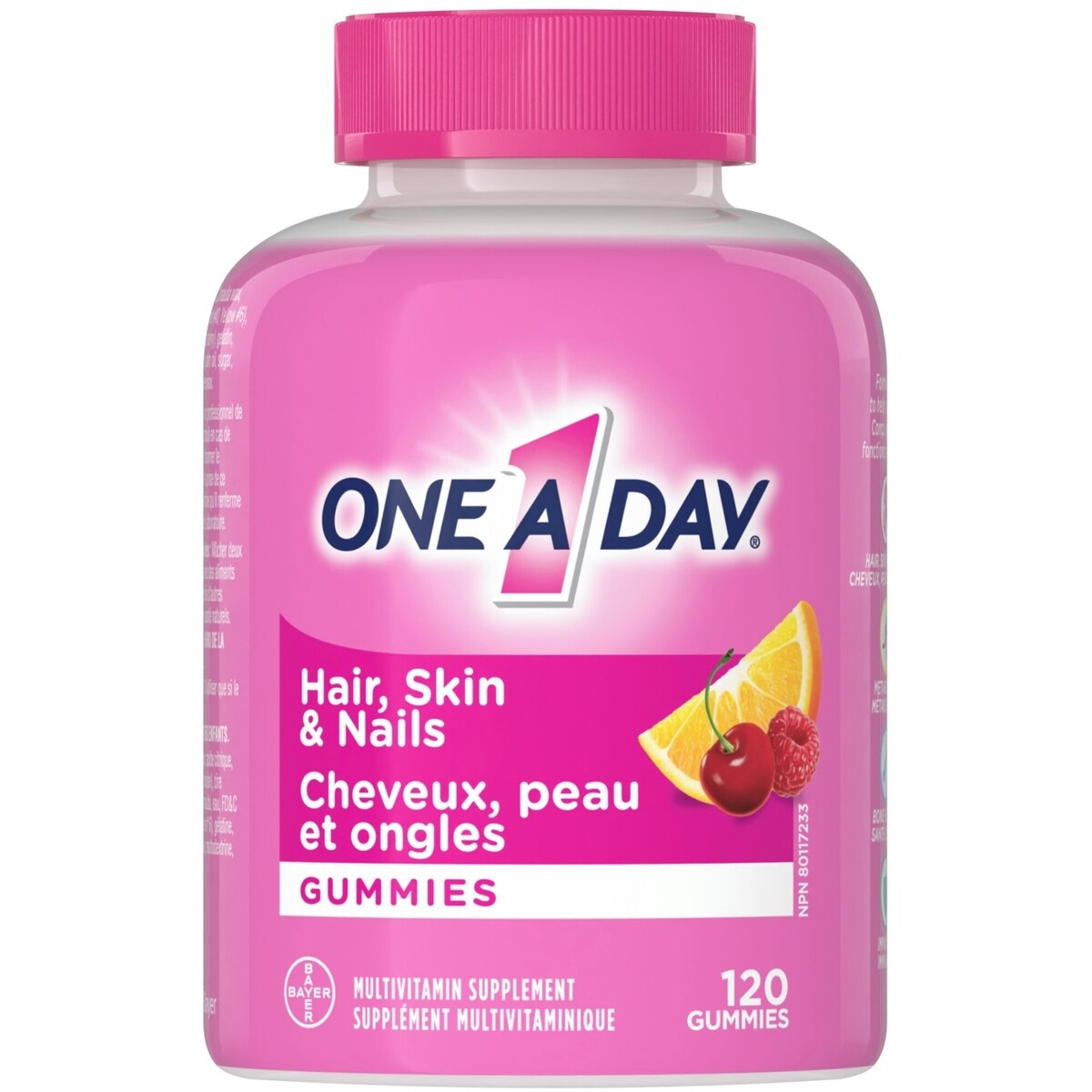 Suplemento Cabello Piel y Uñas 120 un One A Day