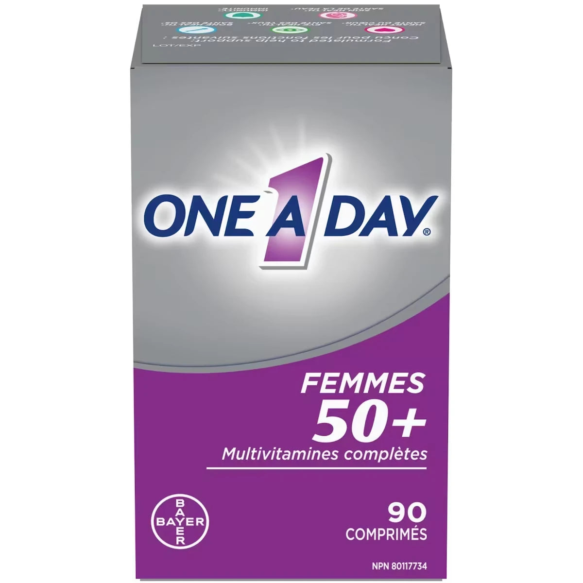 Multivitamínico para Mujer de 50 Años y Más – Vitaminas One A Day