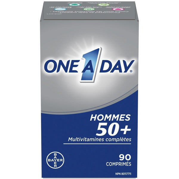 Multivitamínico Hombres 50+ 90 Comprimidos One A Day