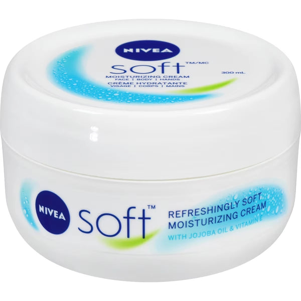 Crema Humectante Multiuso para Rostro, Manos y Cuerpo Nivea