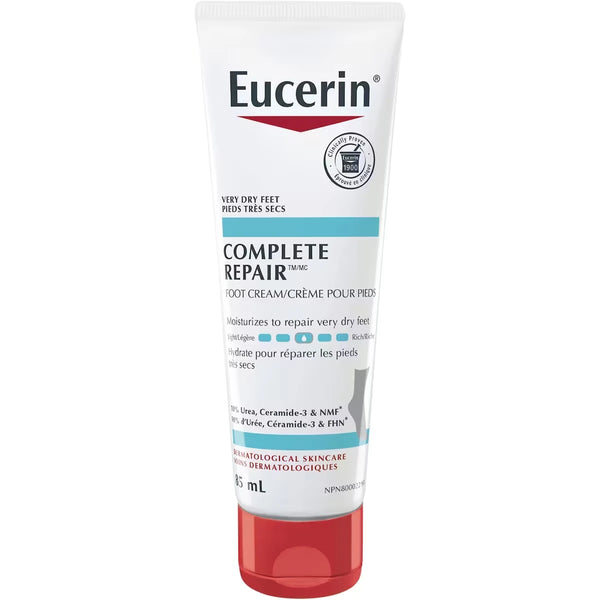 Crema Facial Hidratante de Uso Diario para los Pies Complete Eucerin