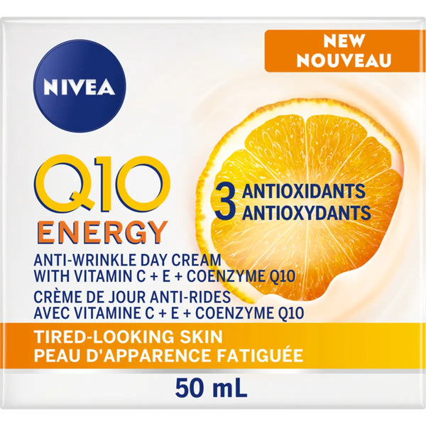 Crema Facial Q10 Energy Anti-arrugas de Día 50 ml Nivea