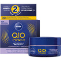 Crema Facial Q10 Anti-arrugas sin Fragancia Calmante de Noche Nivea