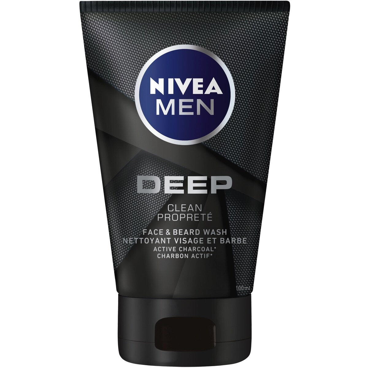 Limpiador Facial y de Barba Men Carbón Activado 100 ml Nivea