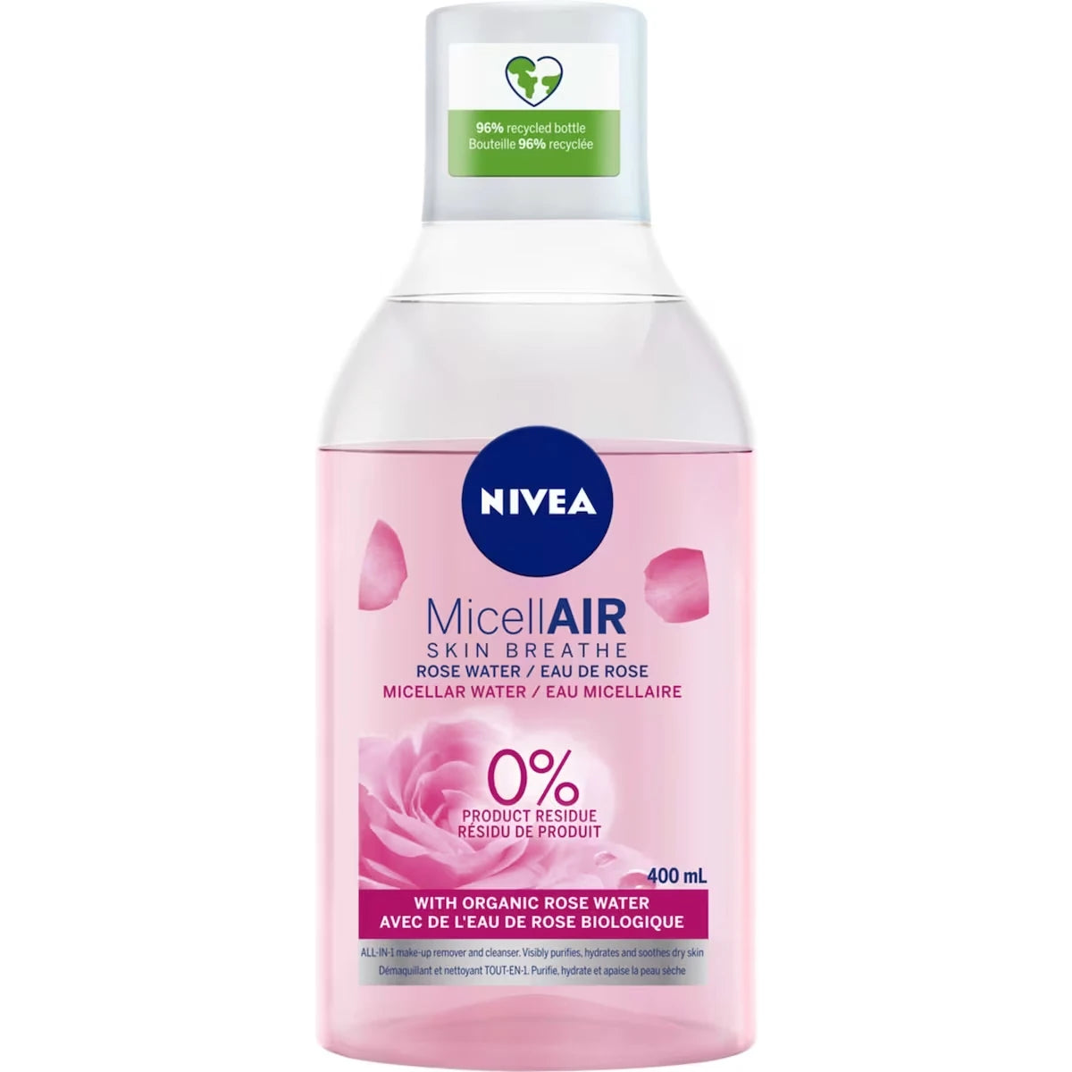 Agua Micelar de Rosas MicellAIR Nivea