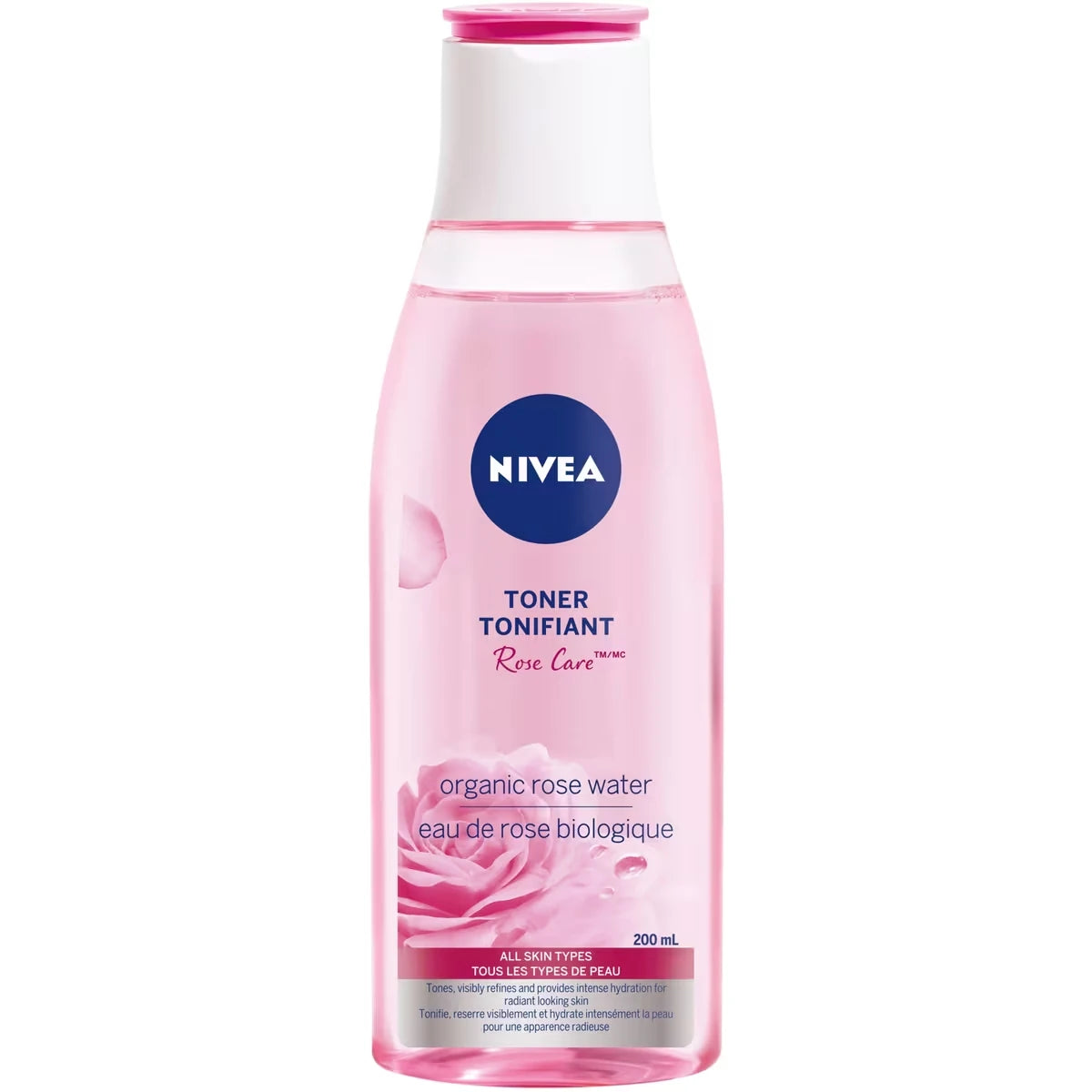 Tónico Facial Rose Care para Todo Tipo de Piel Nivea