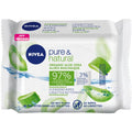 Toallitas Limpiadoras Biodegradables Pure & Natural™ Nivea