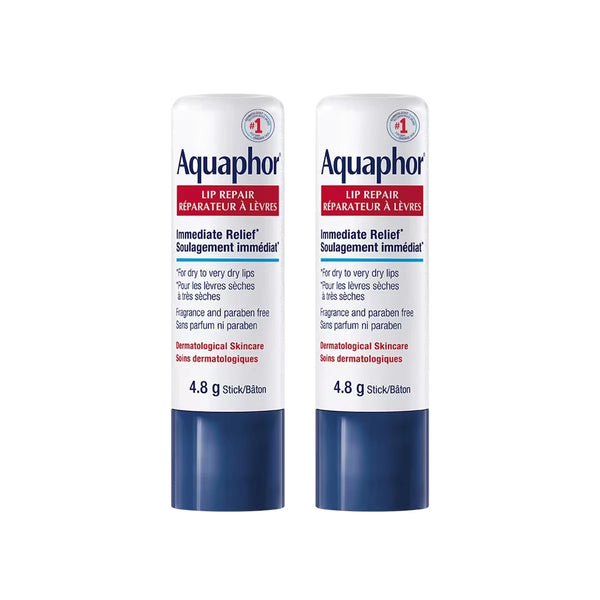 Bálsamo Labial Reparador Stick Pack Dúo Aquaphor