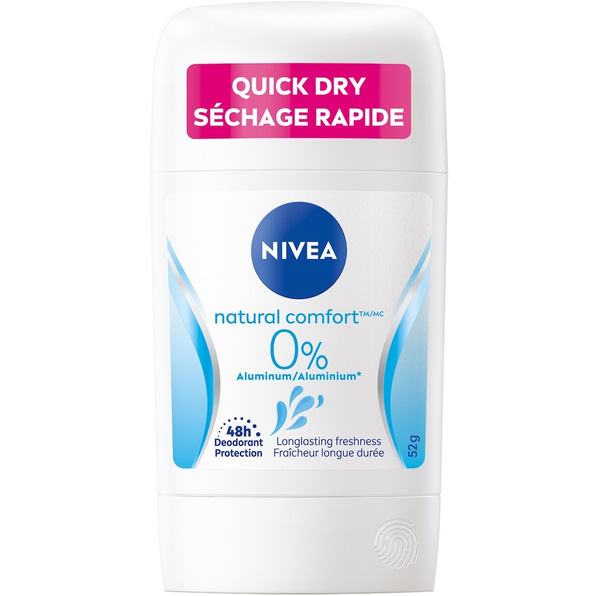 Desodorante en Barra sin Aluminio Natural Comfort Nivea