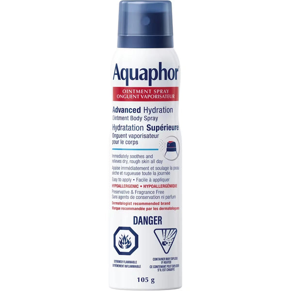 Ungüento Reparador Humectante en Spray Corporal Aquaphor