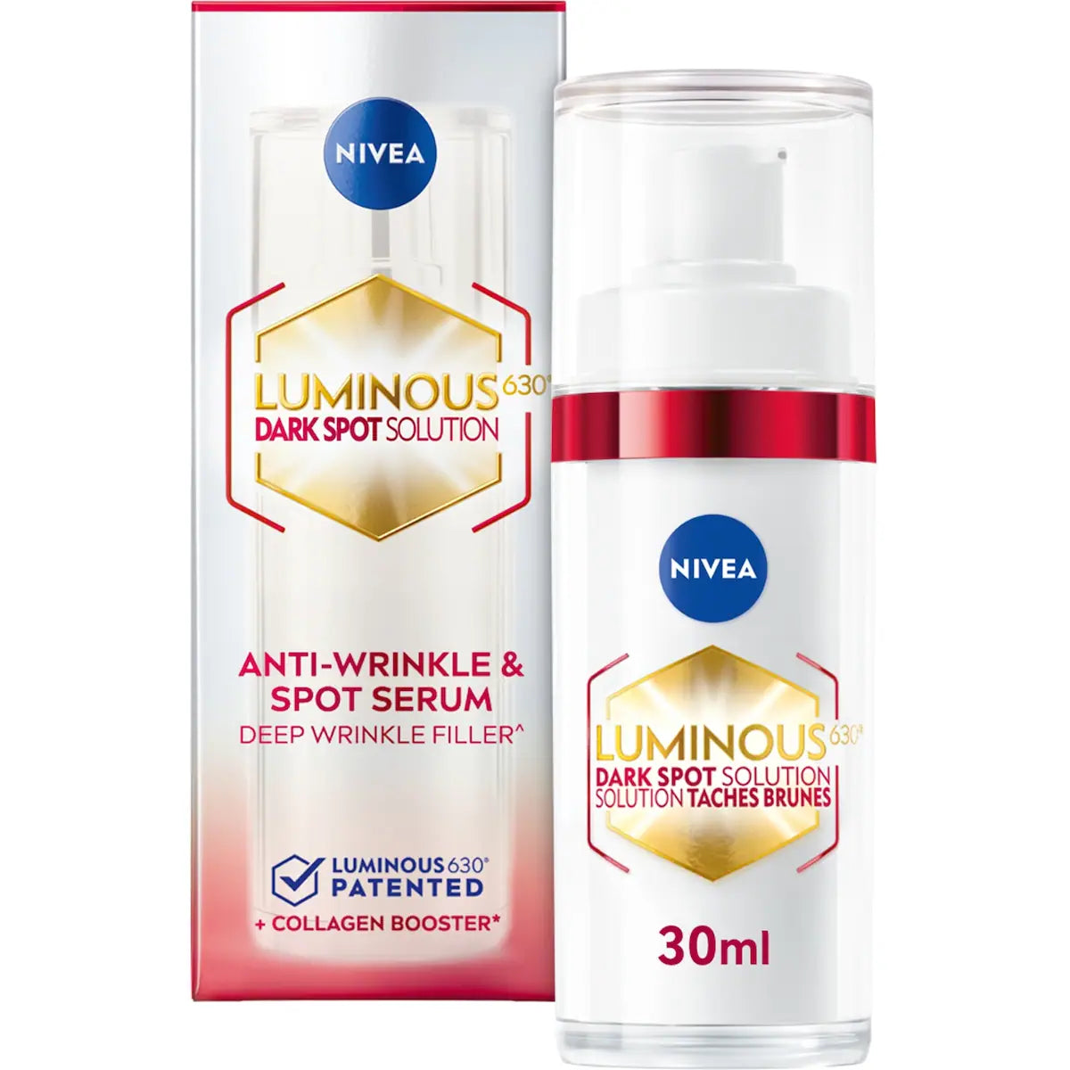 Sérum Facial LUMINOUS630 Manchas Oscuras Solution Anti Arrugas Nivea