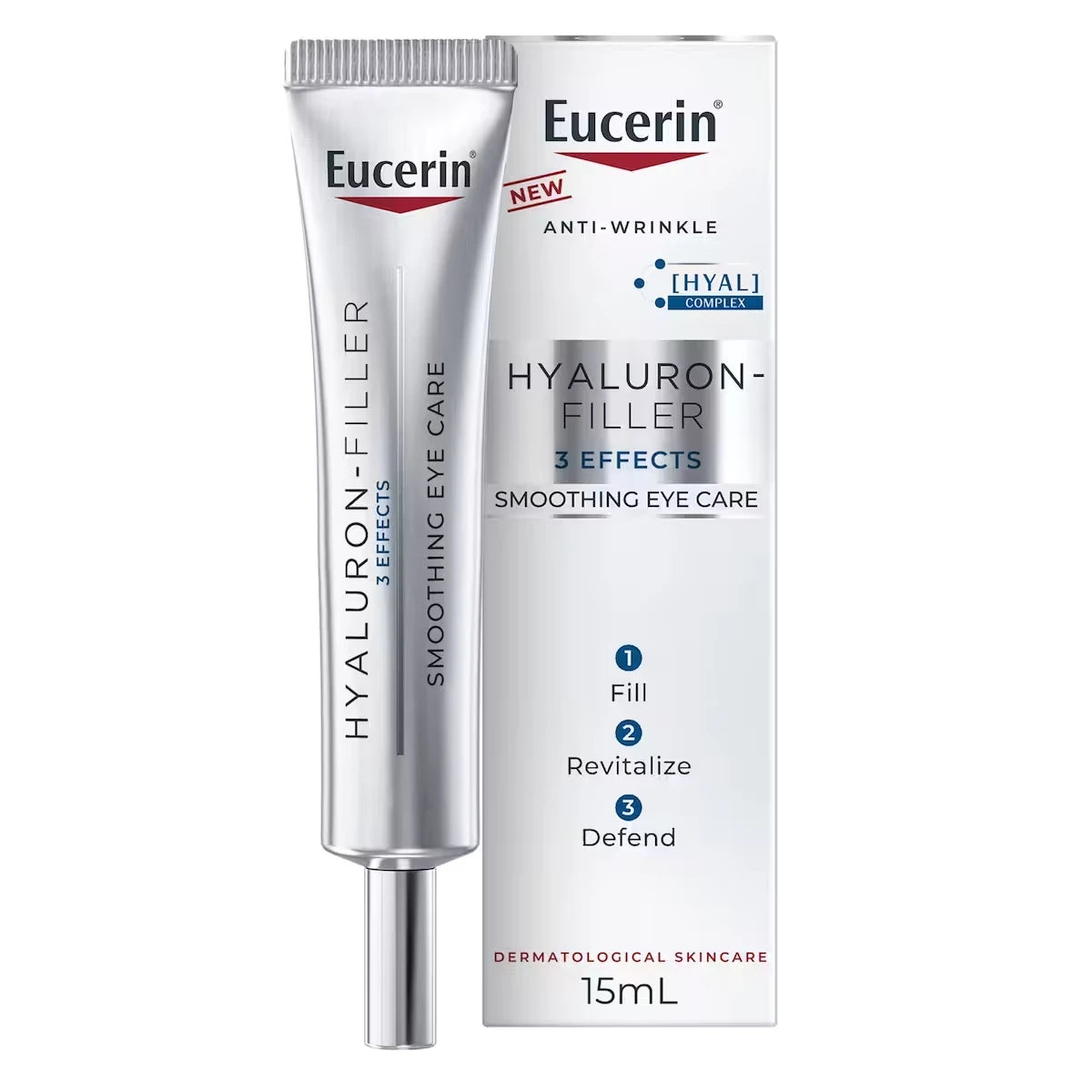 Contorno de Ojos Anti Arrugas Alisador Ácido 15 ml Eucerin