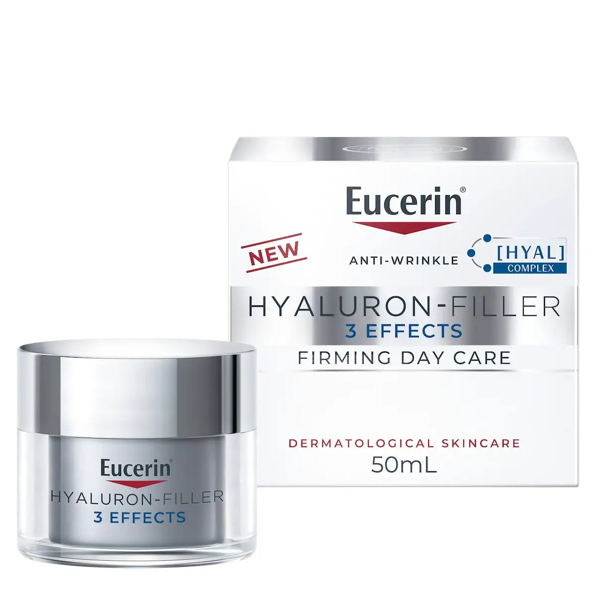 Crema Facial Anti Arrugas Reafirmante Cuidado de Día con Ácido 50 ml Eucerin