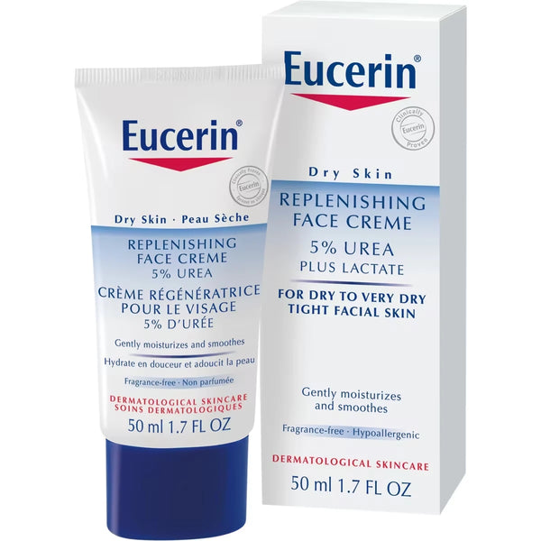 Crema Facial Reponedora de Día 5% Urea para Piel Seca a Muy Seca Eucerin