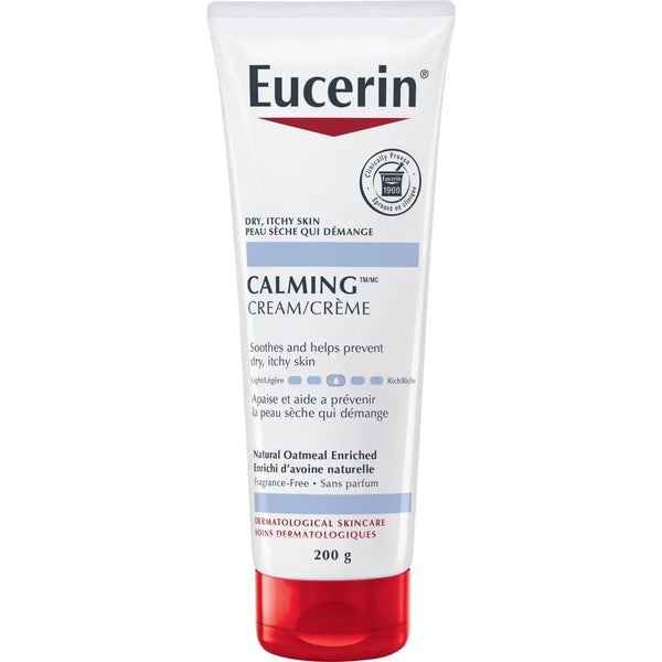Crema Corporal Humectante Diaria Calmante para Piel con Picazón Eucerin