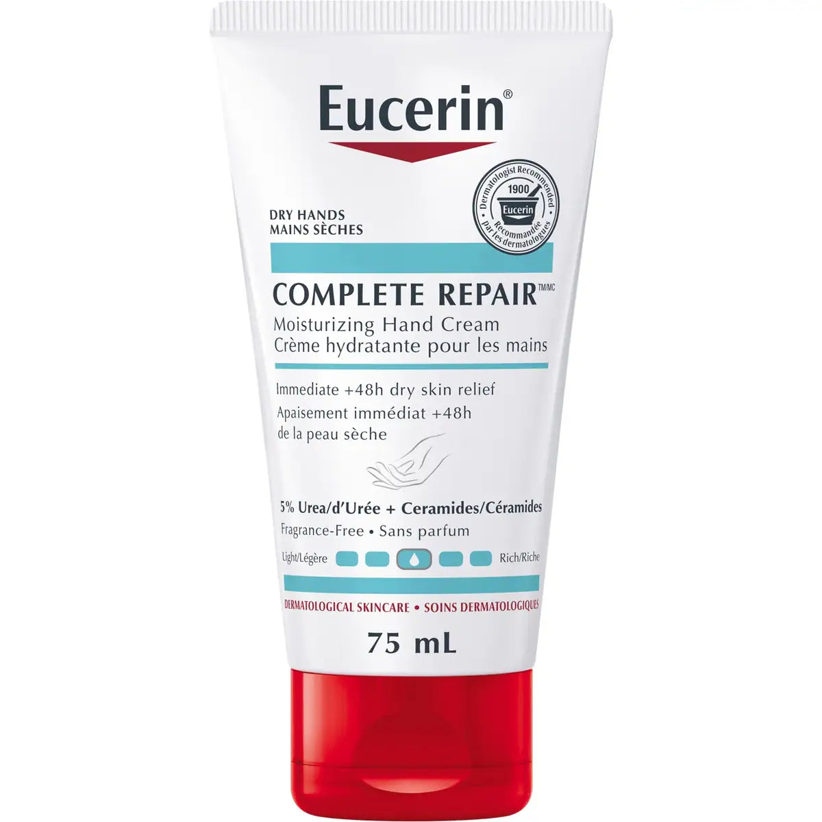 Crema Facial Hidratante de Uso Diario para las Manos Complete Eucerin