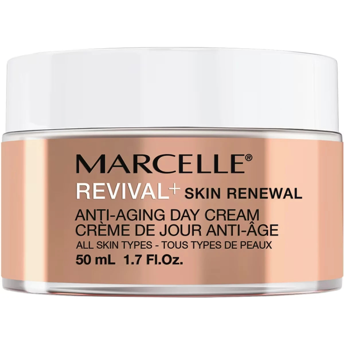 Crema Facial de Día Renovadora Antiedad Revival+ Marcelle