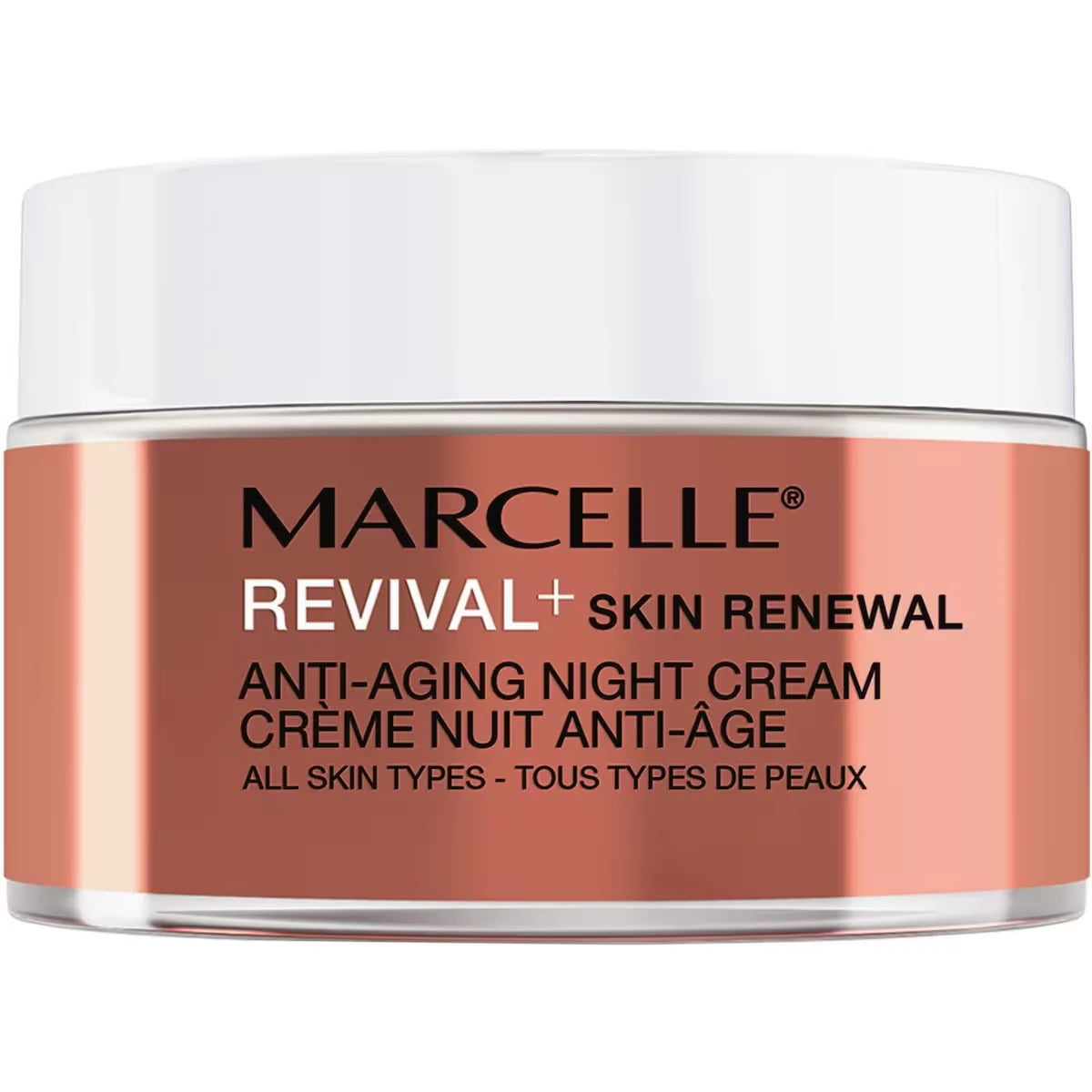 Crema Facial de Noche Renovadora Antiedad Revival+ Marcelle