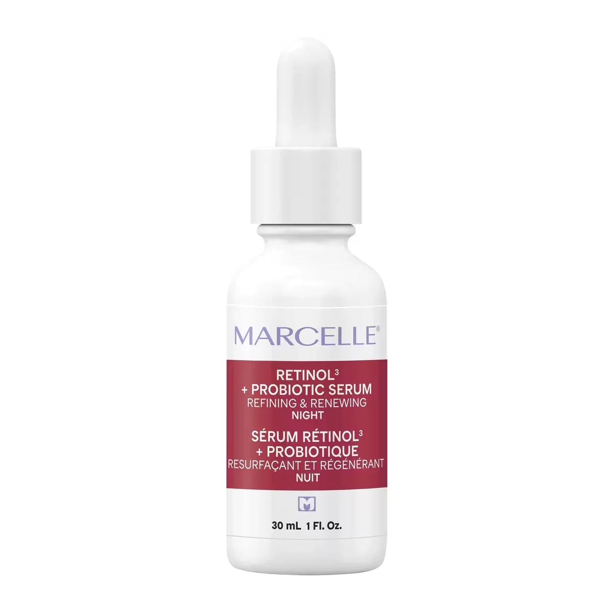 Sérum Facial Retinol³ + Probióticos de Noche Marcelle
