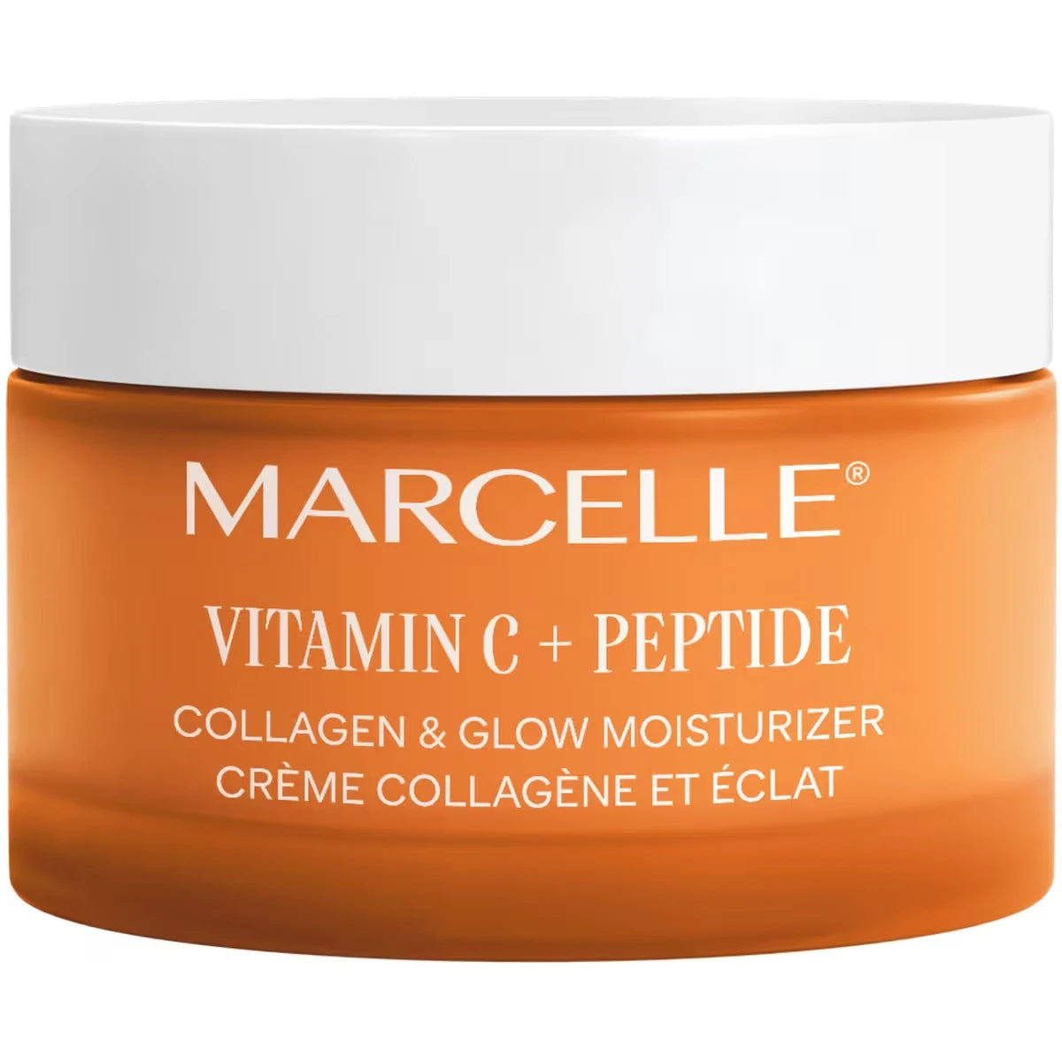 Hidratante Facial Vitamina C, Péptidos de Colágeno y Luminosidad Marcelle