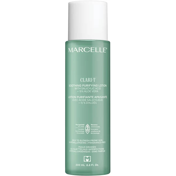 Loción Facial Clari-T con Ácido Salicílico y Aloe Vera Marcelle