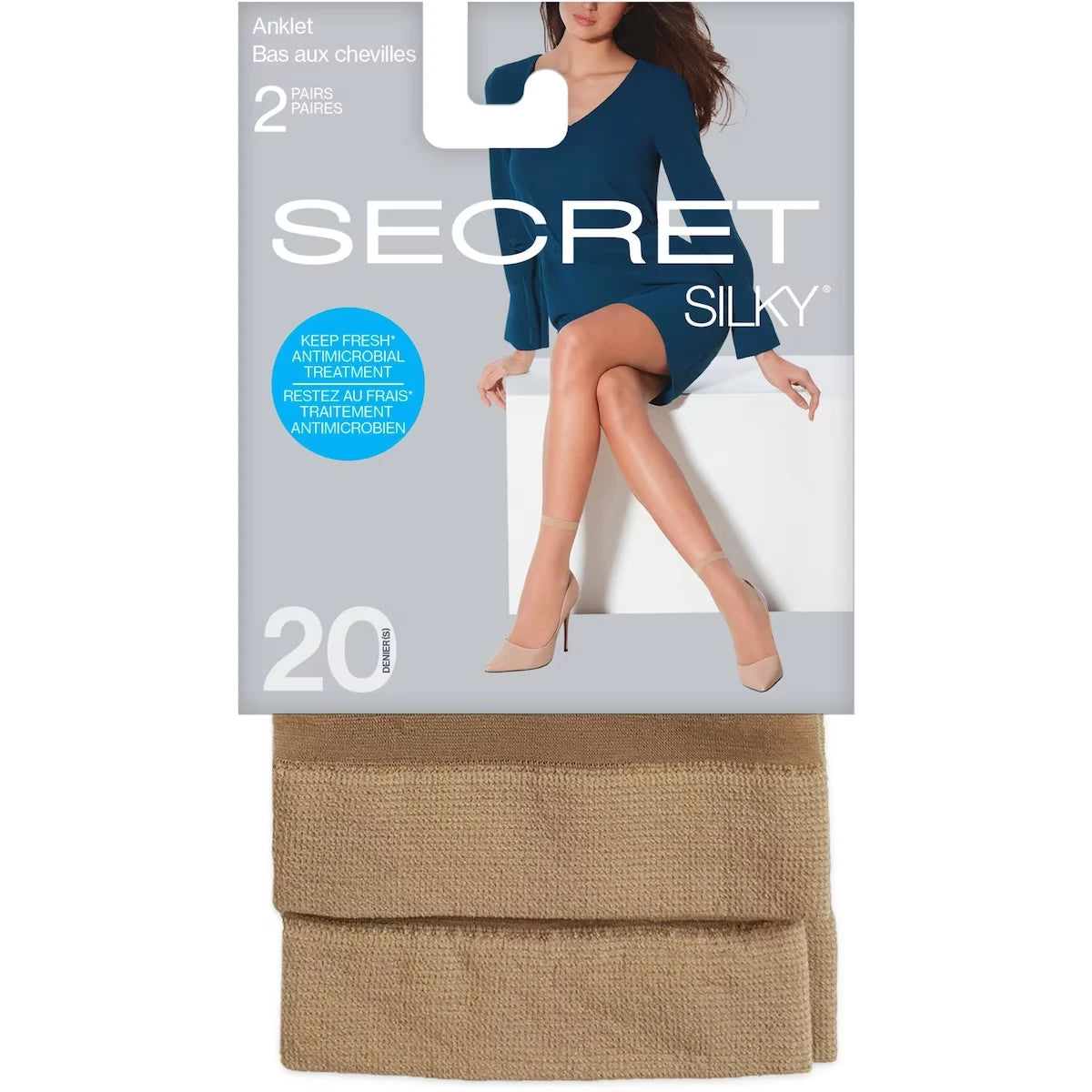 Calcetines Tobilleros Transparentes Secret