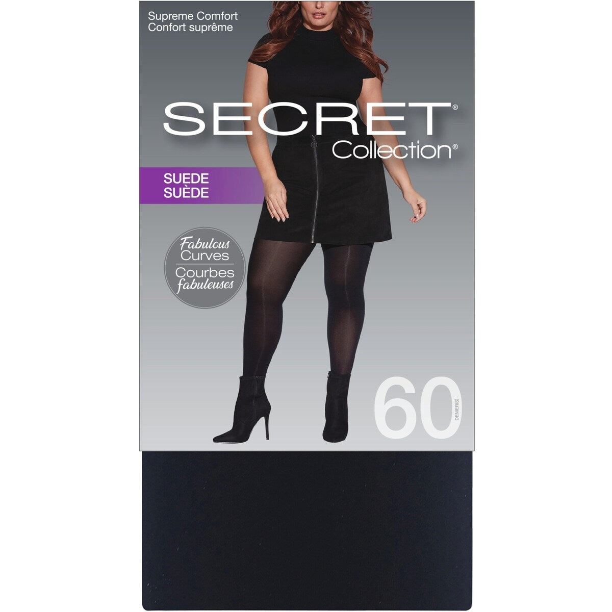 Pantimedias Curvas Fabulosas Confort Supremo Suede Secret