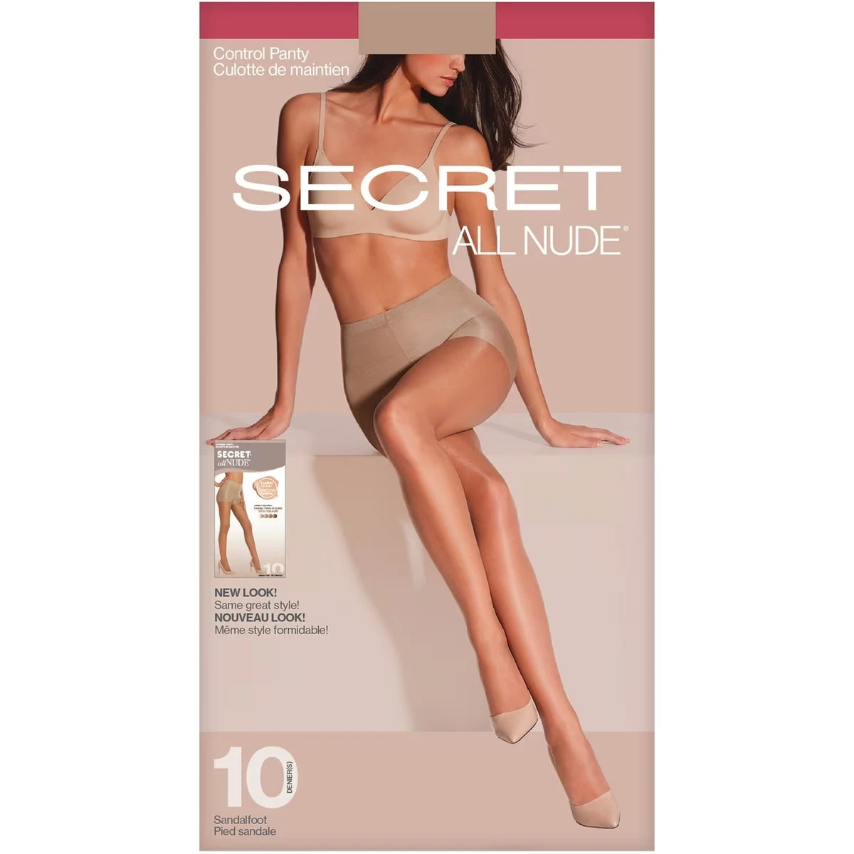 Pantimedias Invisibles Transparentes Secret