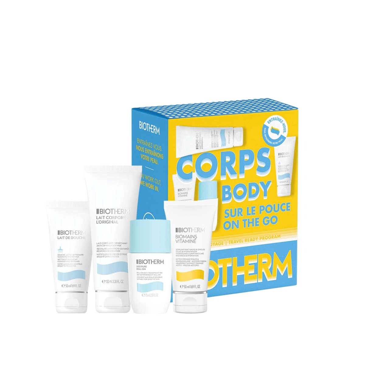 Set de Viaje de Cuidado Corporal Biotherm