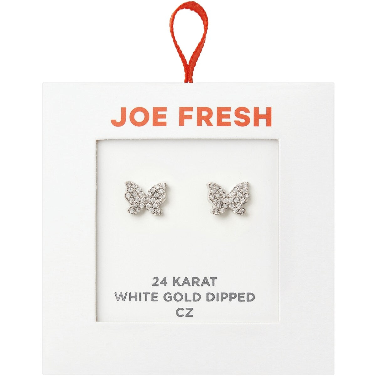 Aros Mariposa Bañados en Oro 24K Joe Fresh