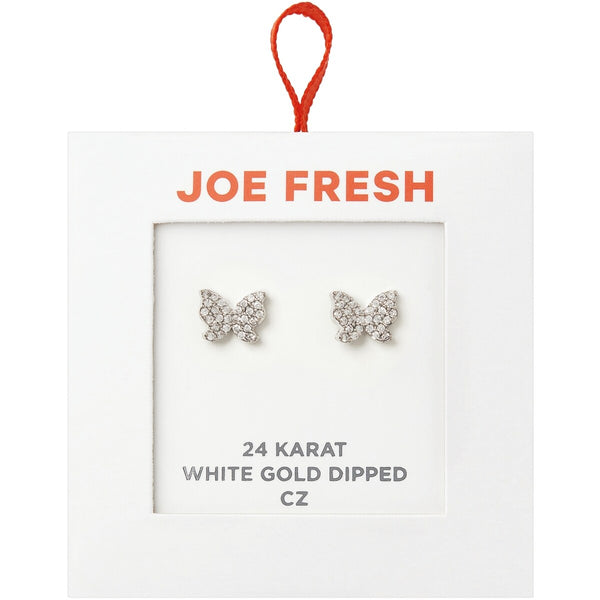 Aros Mariposa Bañados en Oro 24K Joe Fresh